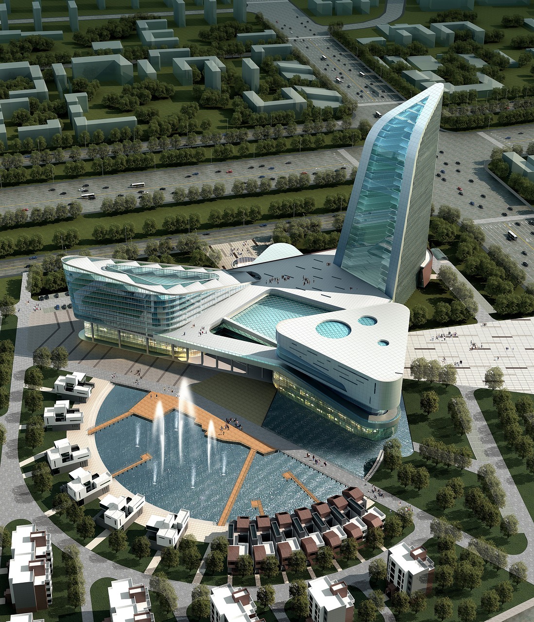 high-level, office, effect picture